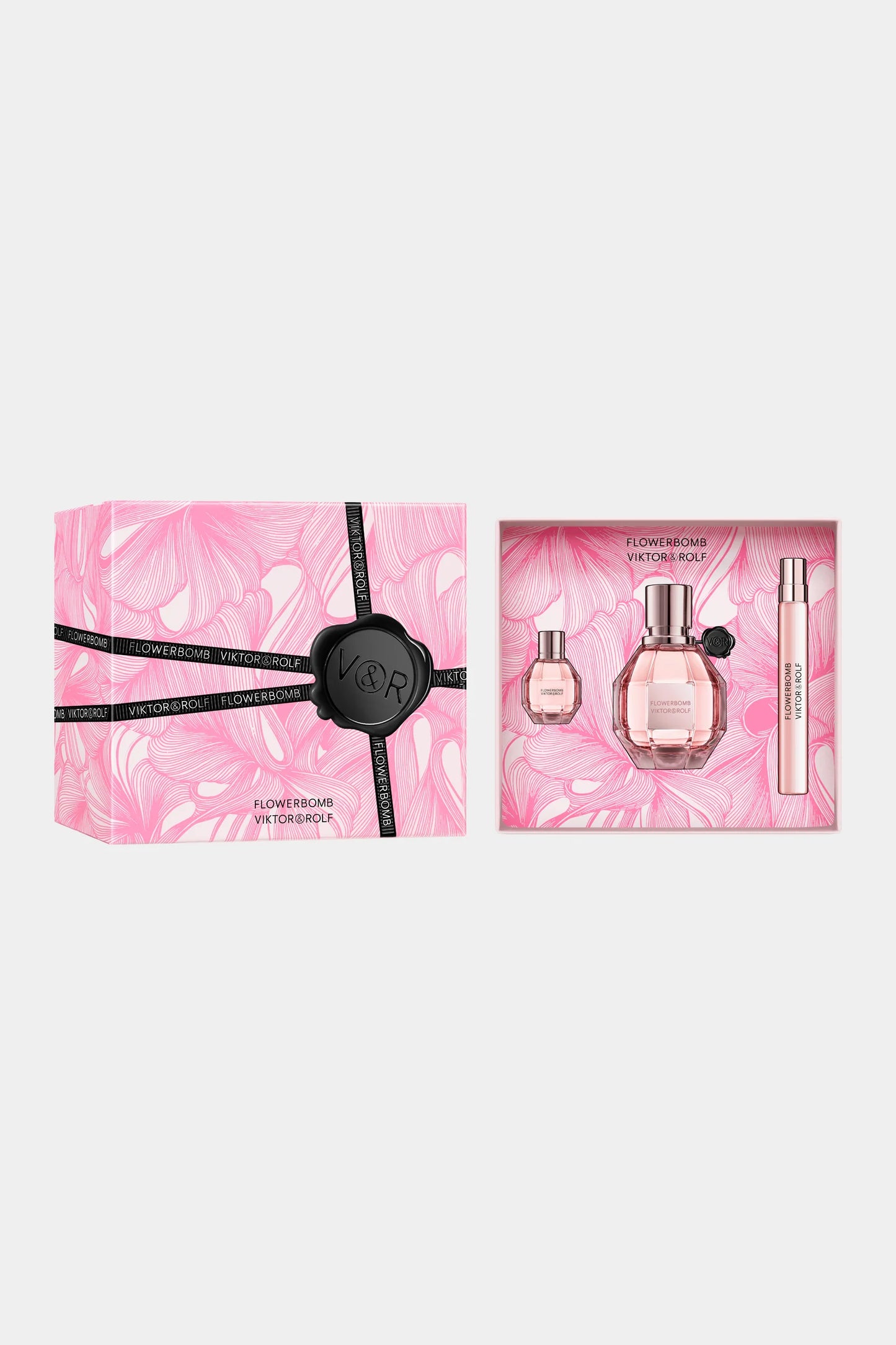 Flowerbomb Eau De Parfum Set (3 Piezas)