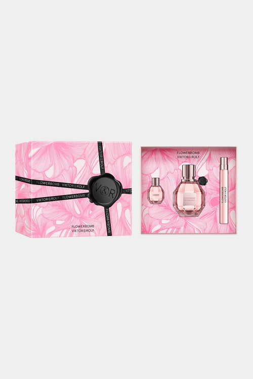 Flowerbomb Eau De Parfum Set (3 Piezas)