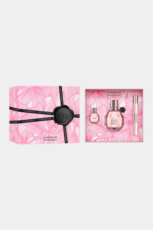 Flowerbomb Eau De Parfum Set (3 Piezas)